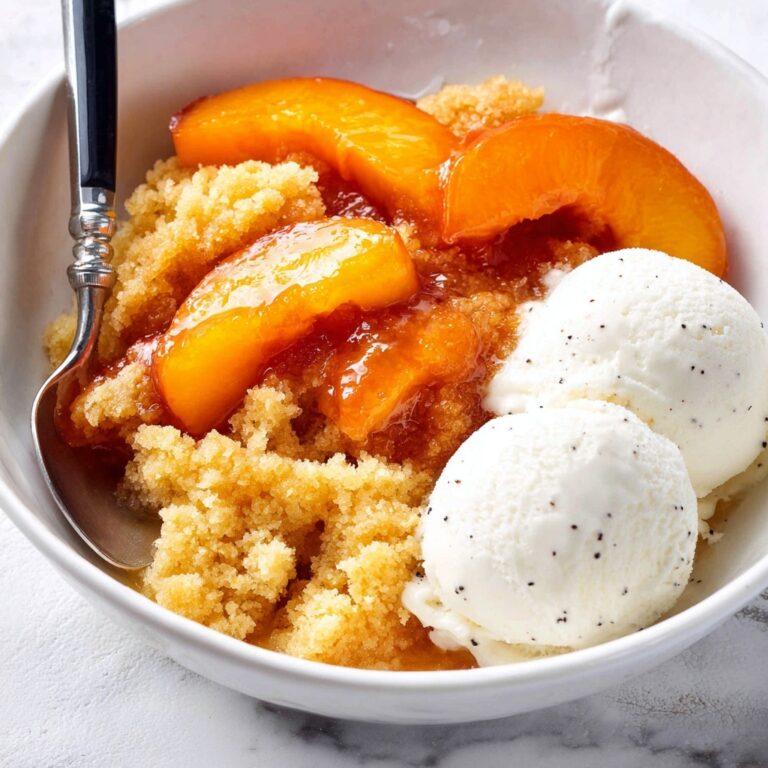 Easy Peach Cobbler From Scratch Recipe