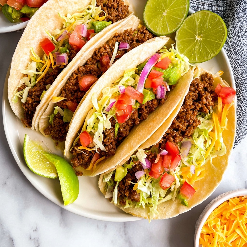 Ground Beef Tacos Recipe - Recipe Image