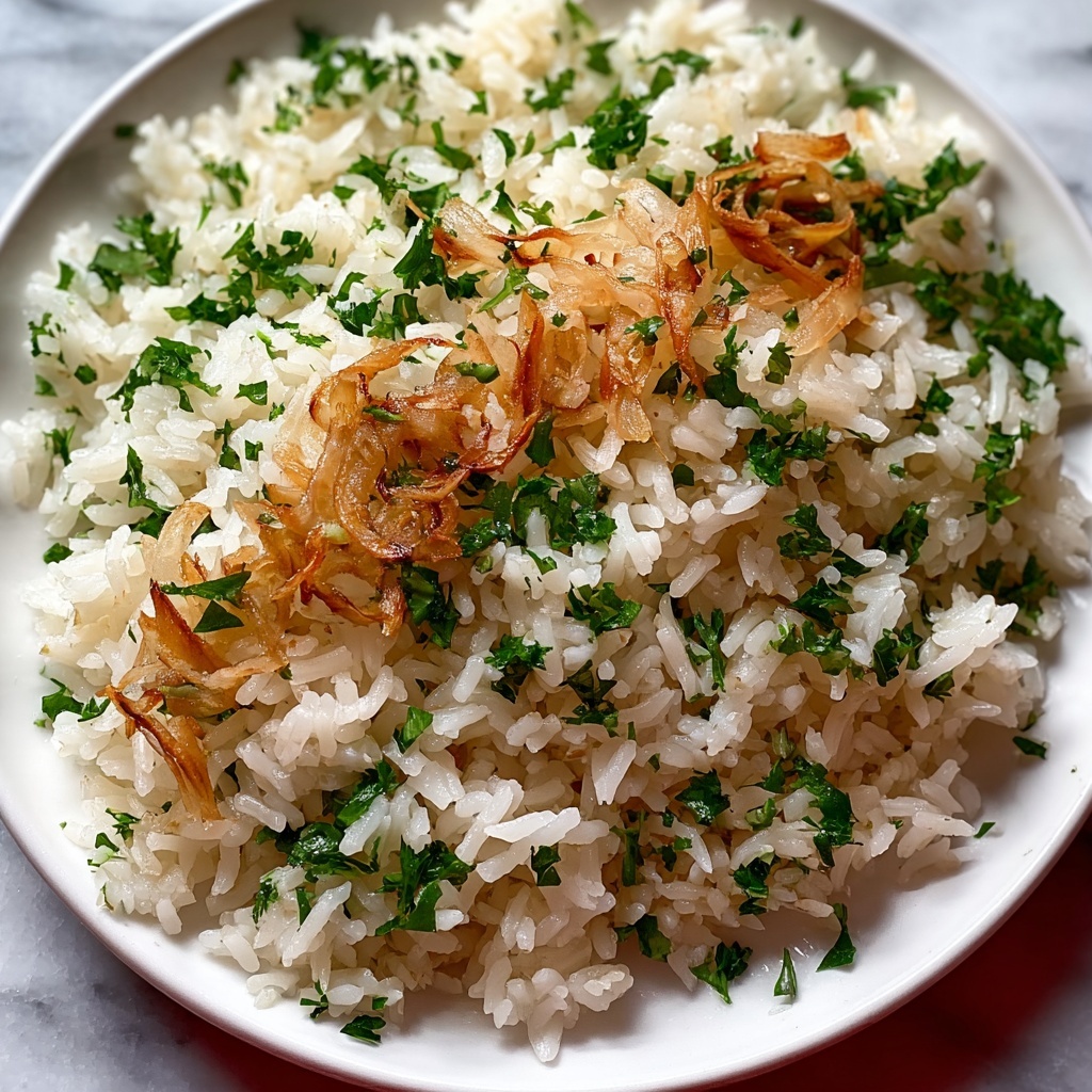 Buttery Onion Rice Recipe - Recipe Image