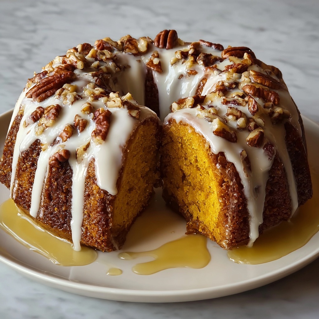 Pumpkin Honey Bun Cake Recipe - Recipe Image