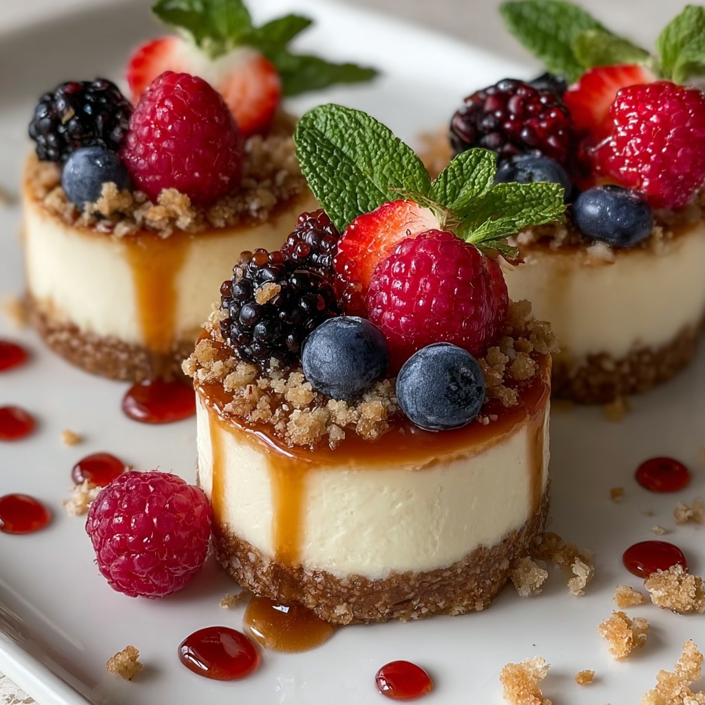 Mini Cheesecake Board Recipe - Recipe Image