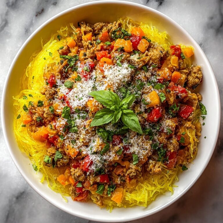 Autumn Sausage Pasta Squash Recipe