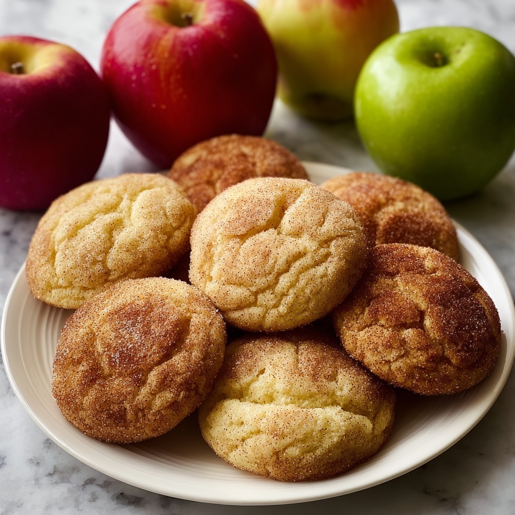 Apple Cinnamon Snickerdoodle Cookies Recipe - Recipe Image