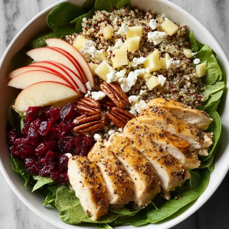 Chopped Fall Harvest Salad with Chicken Recipe