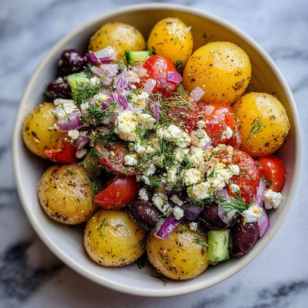 Mediterranean Potato Salad Recipe - Recipe Image