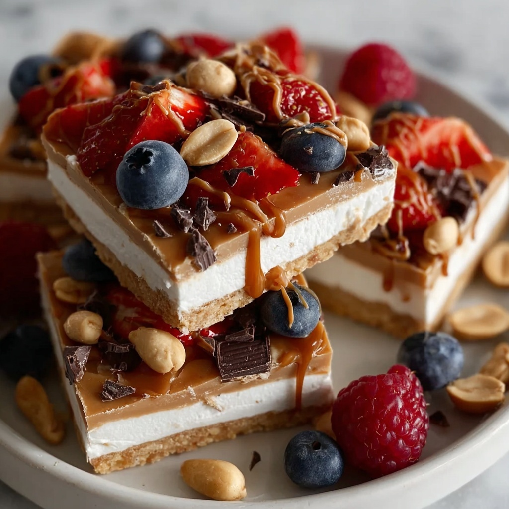 Peanut Butter Yogurt Bark Recipe - Recipe Image