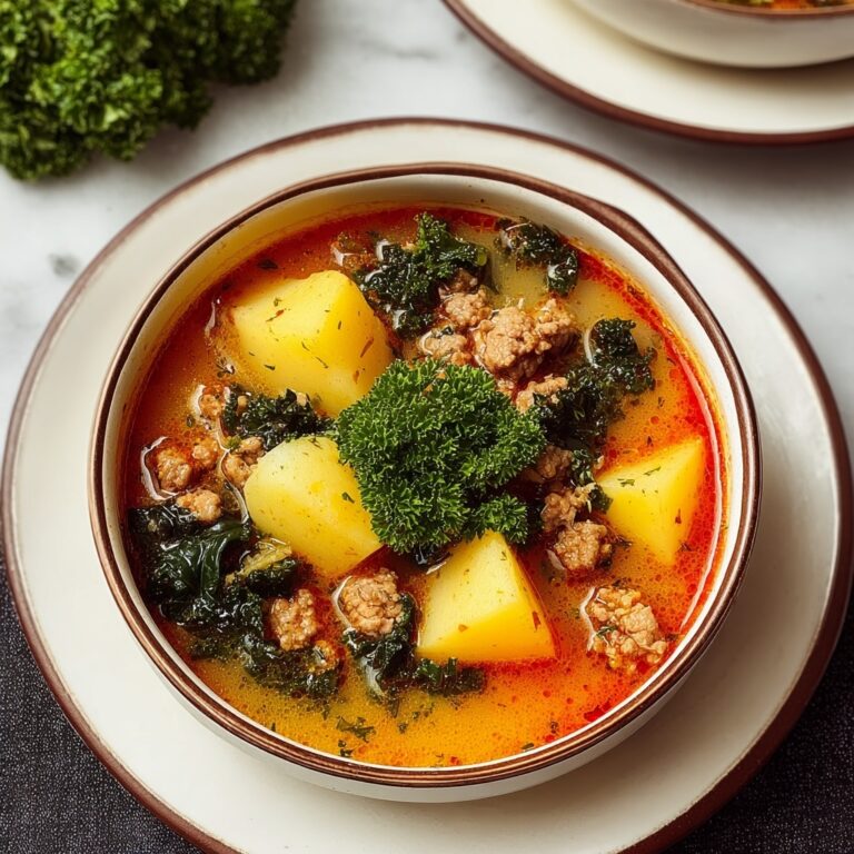 Spicy Sausage Potato Soup Recipe