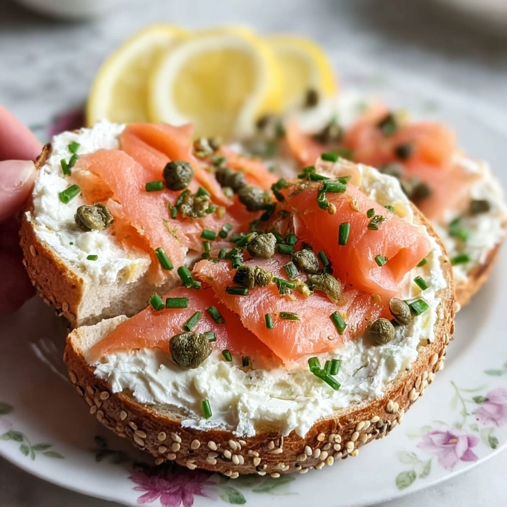 Smoked Salmon Bagel Dip Recipe - Recipe Image