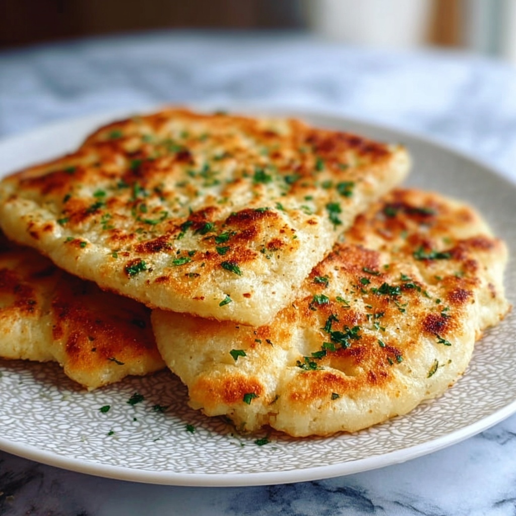 Cottage Cheese Flatbread Recipe - Recipe Image