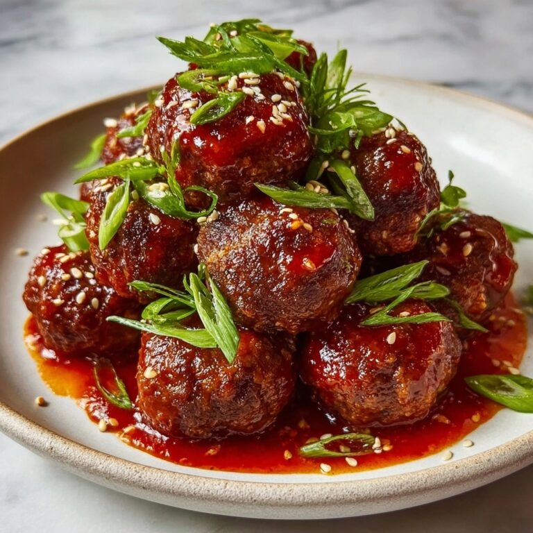 Korean BBQ Meatballs Recipe