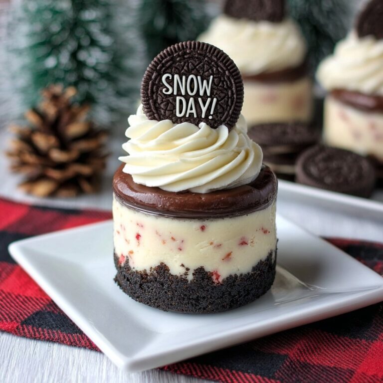 Mini Holiday Oreo Cheesecake Recipe