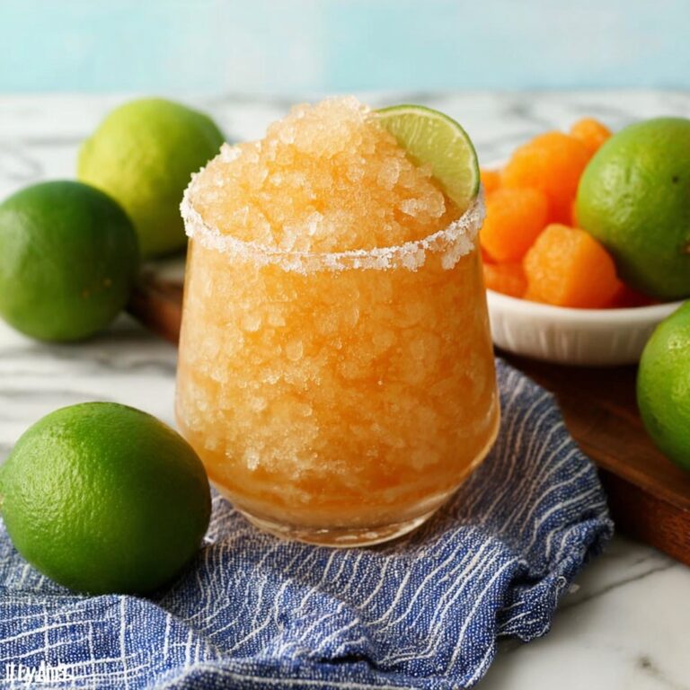 Cantaloupe Skinny Margarita Recipe
