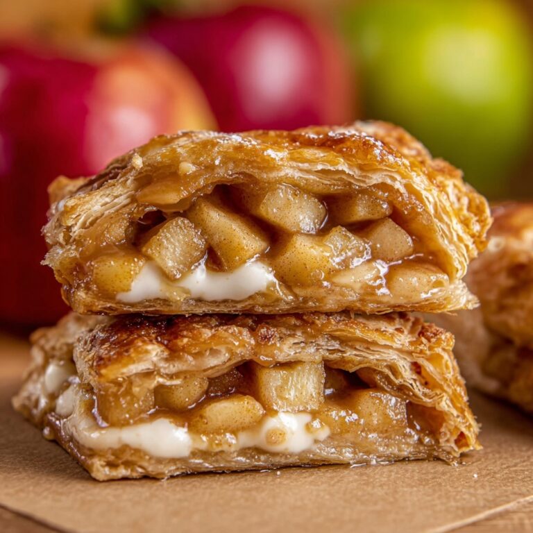 Apple Maple Strudel with Glaze Recipe