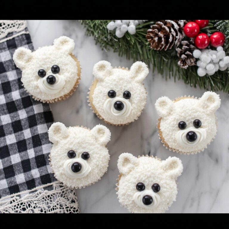 Polar Bear Cupcakes Recipe