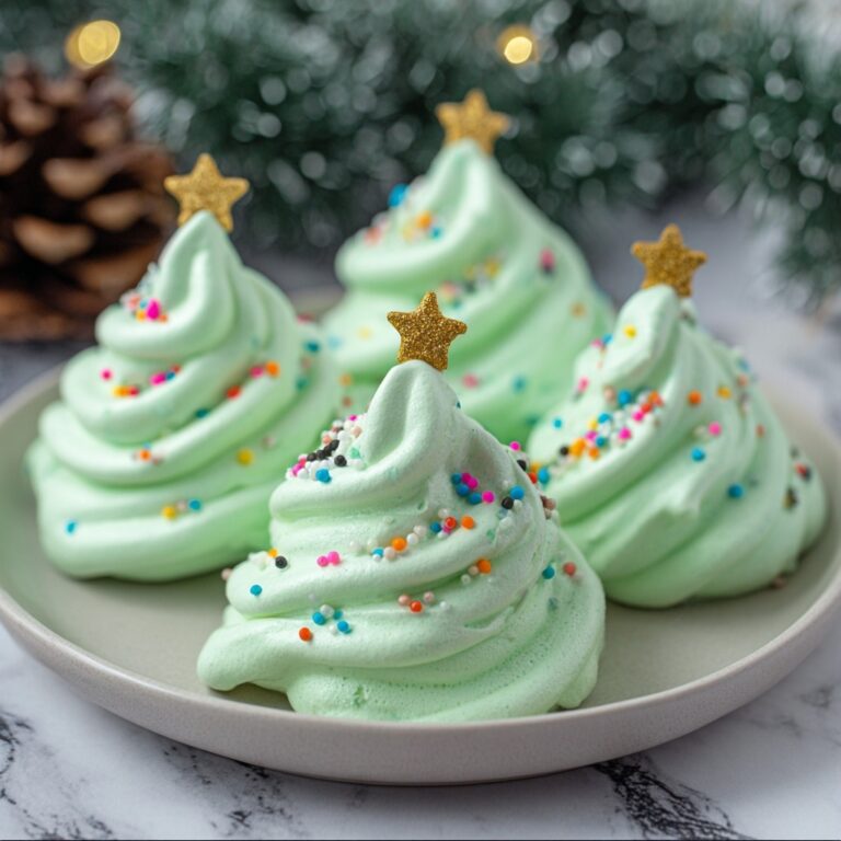 Christmas Meringue Cookies Recipe