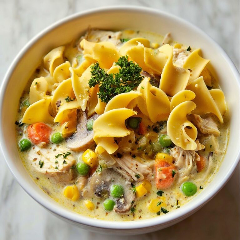 Creamy Chicken Pot Pie Soup Recipe