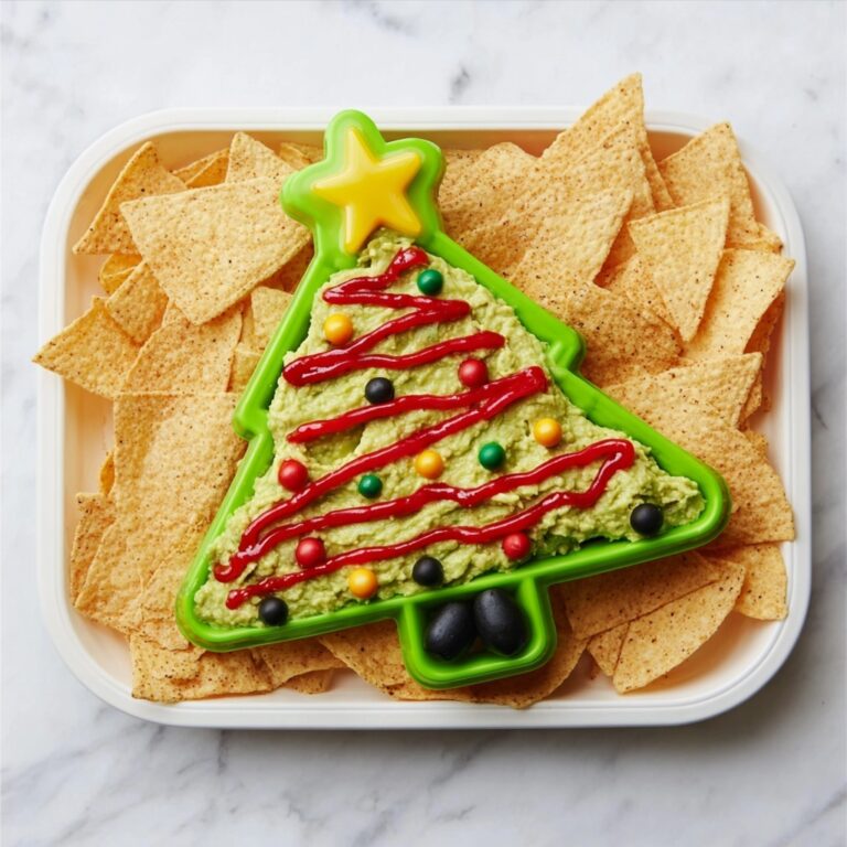 Guacamole Christmas Tree Recipe