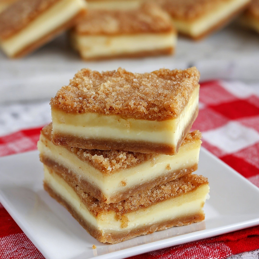 Churro Cheesecake Bars Recipe - Recipe Image