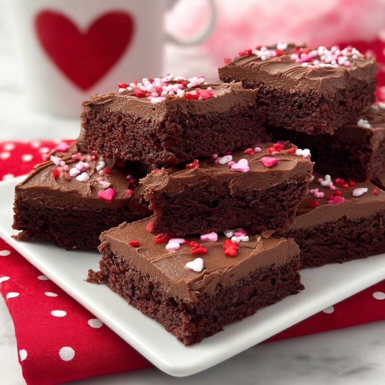 Valentine’s Day Brownies Recipe