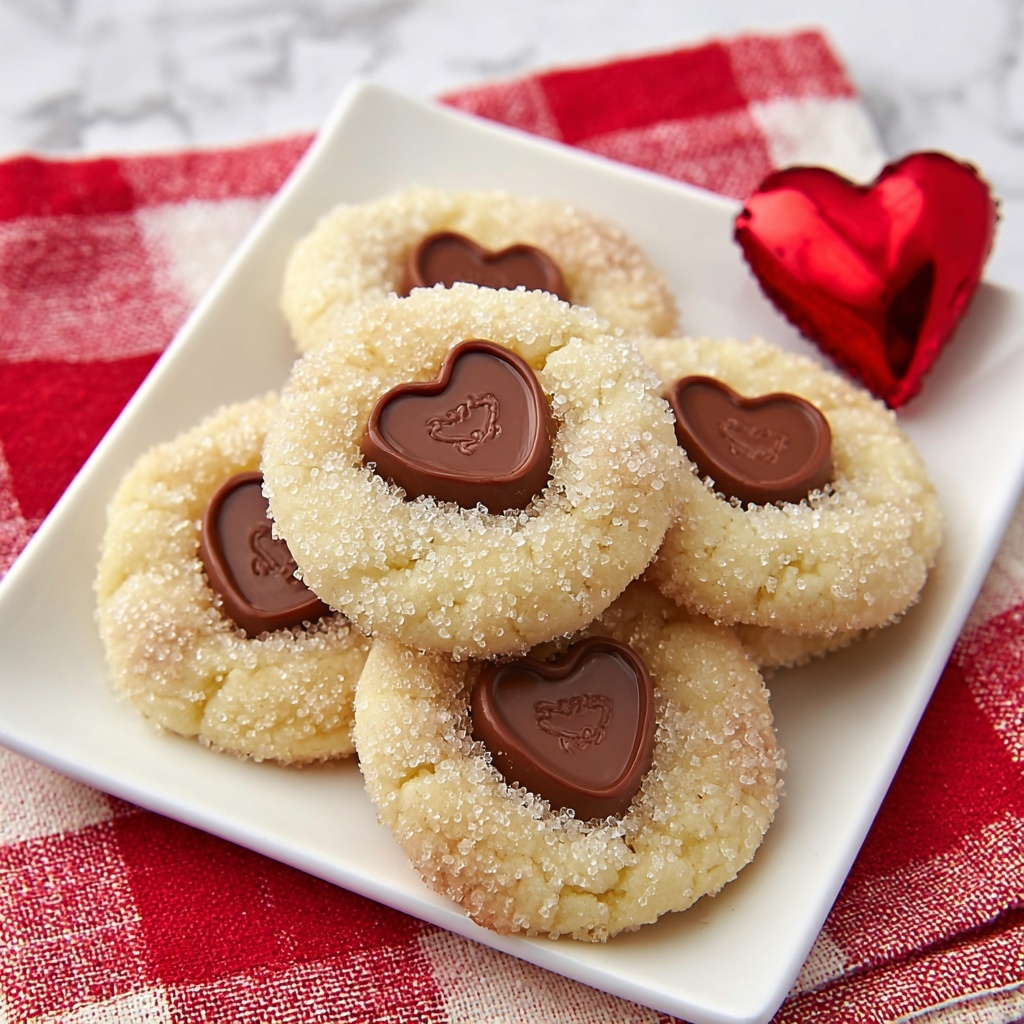 Valentine Crinkle Cookies Recipe - Recipe Image
