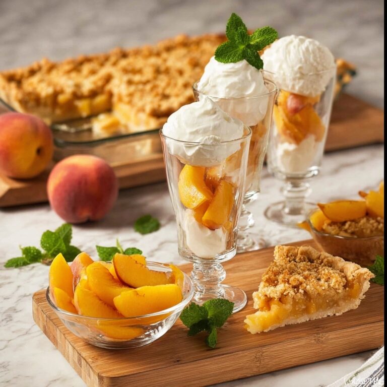 Peach Pie Bars Recipe