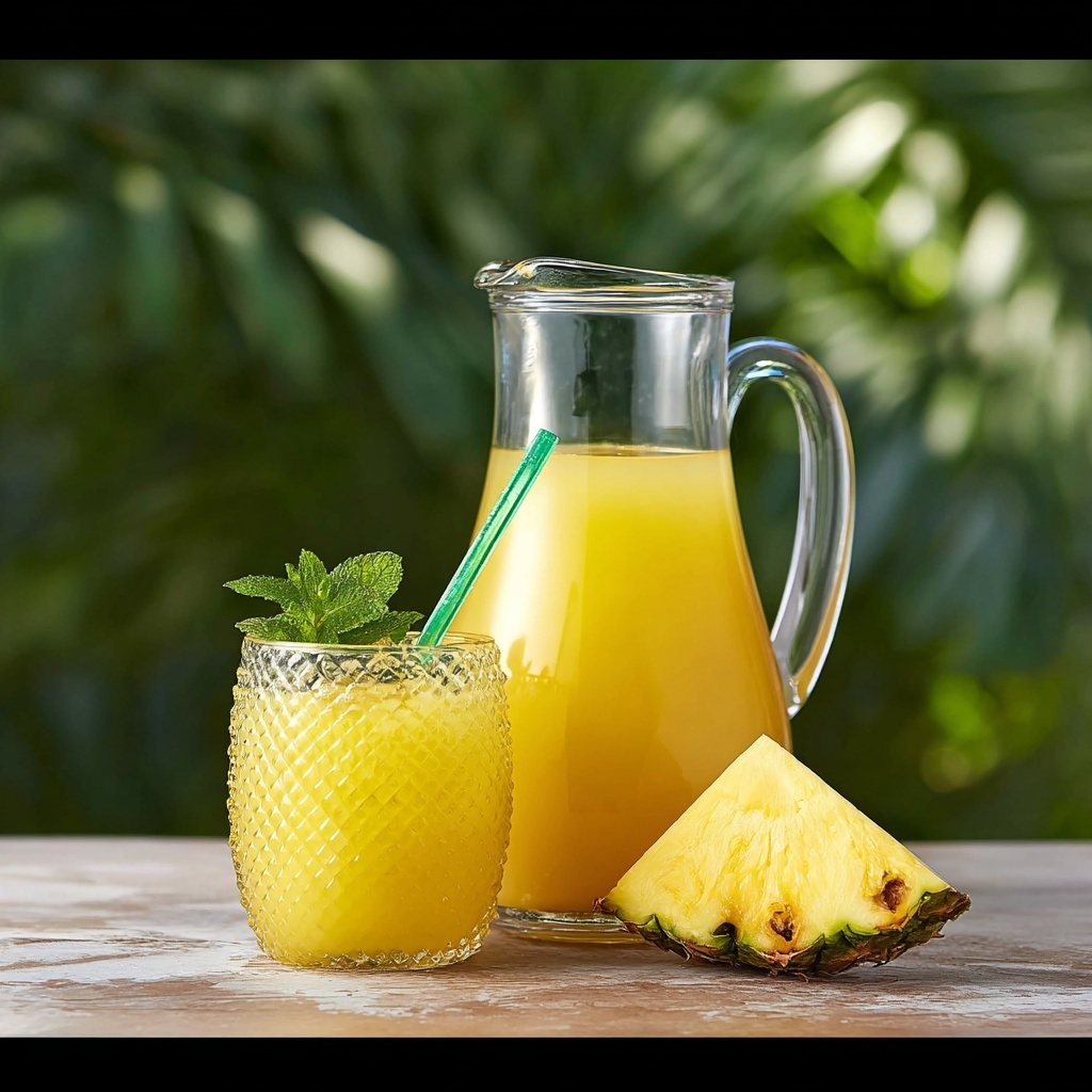 Pineapple Lemonade Recipe - Recipe Image