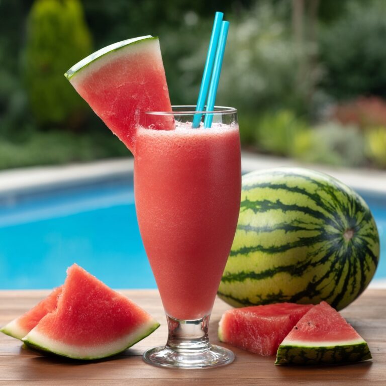 Mouth-watering Watermelon Slushie Recipe