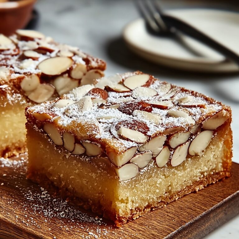 Irresistibly Chewy Almond Croissant Blondies Recipe