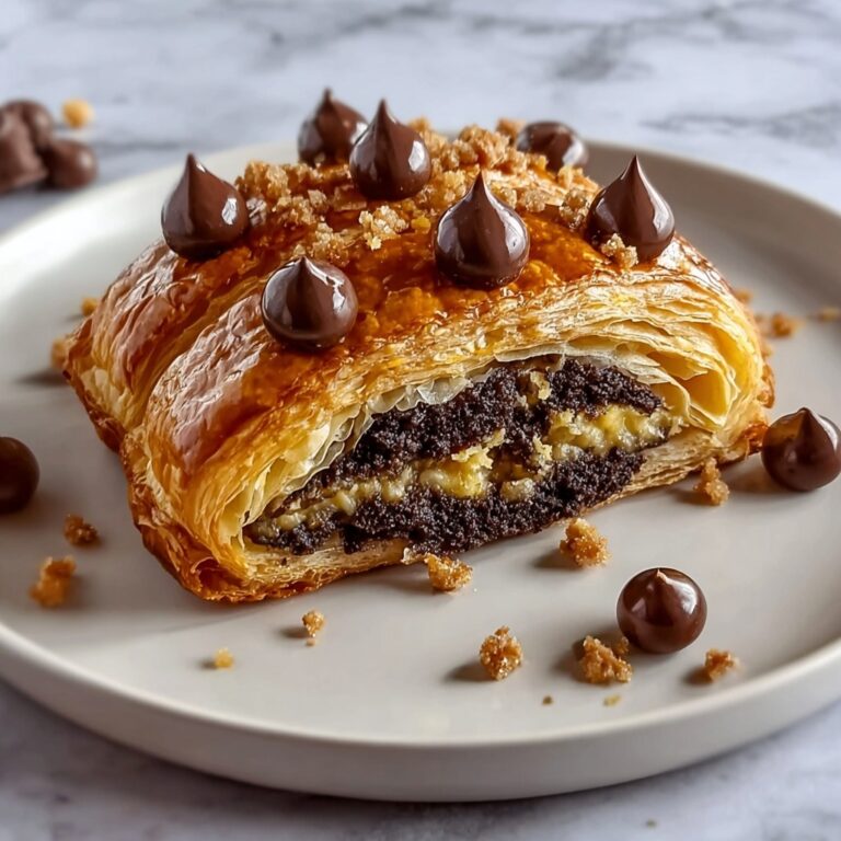 Indulgent Decadent Chocolate Croissant Breakfast Bake Recipe