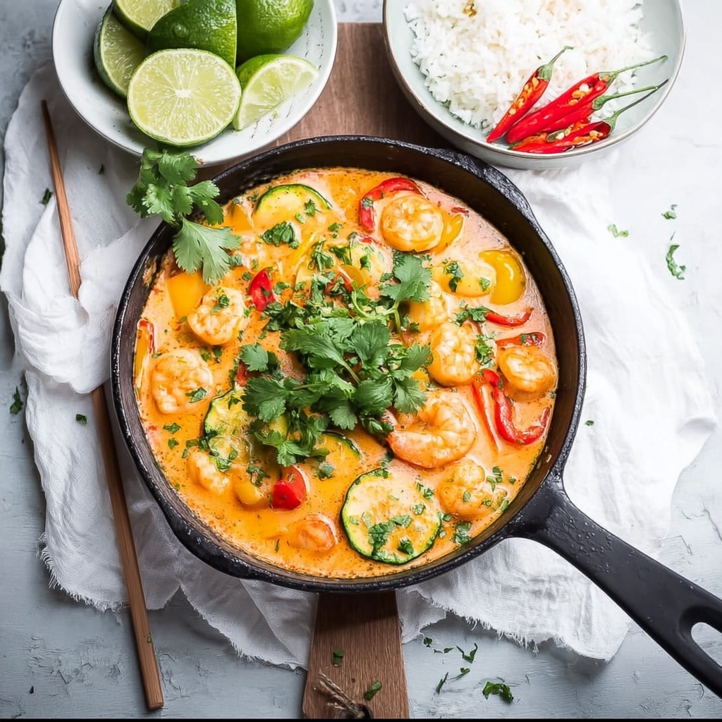 Quick Thai Shrimp Curry with Pineapple Recipe - Recipe Image