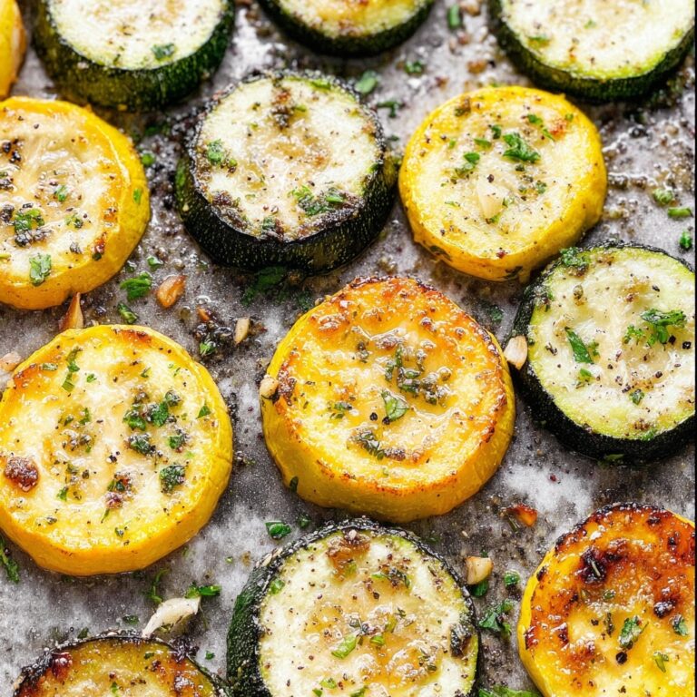 Roasted Summer Squash and Zucchini Recipe
