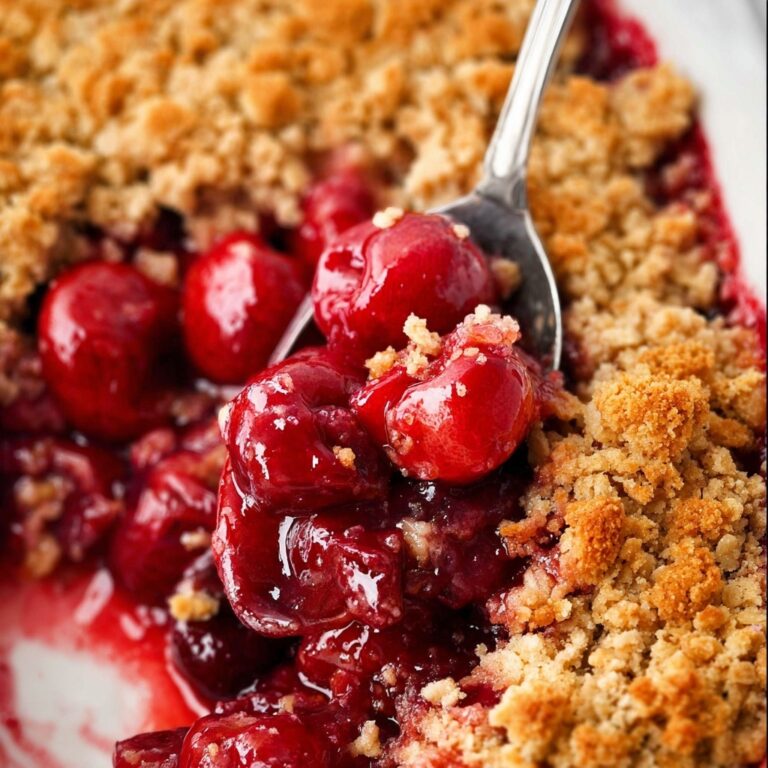 Cherry Crisp Recipe