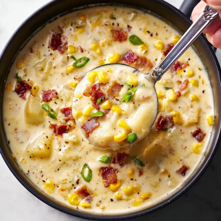 Creamy Bacon Corn Chowder Recipe