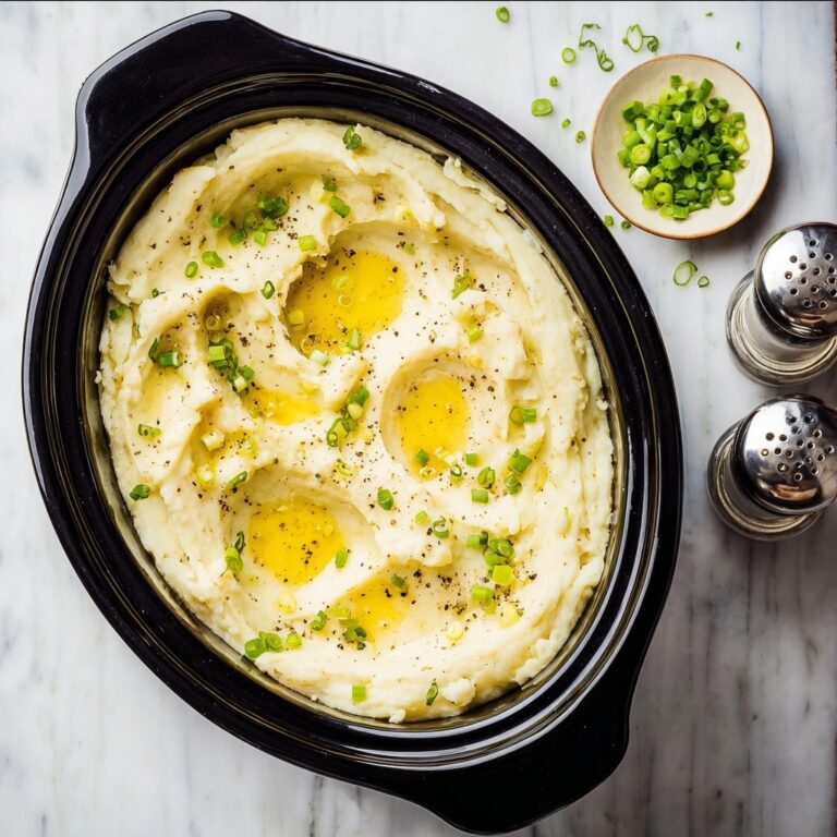Slow Cooker Mashed Potatoes Recipe