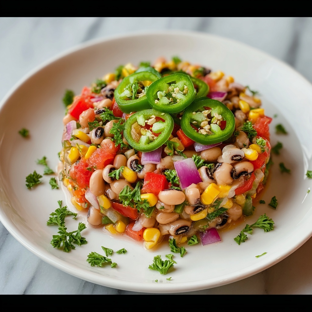 Zesty Southern Texas Caviar Salad Recipe - Recipe Image