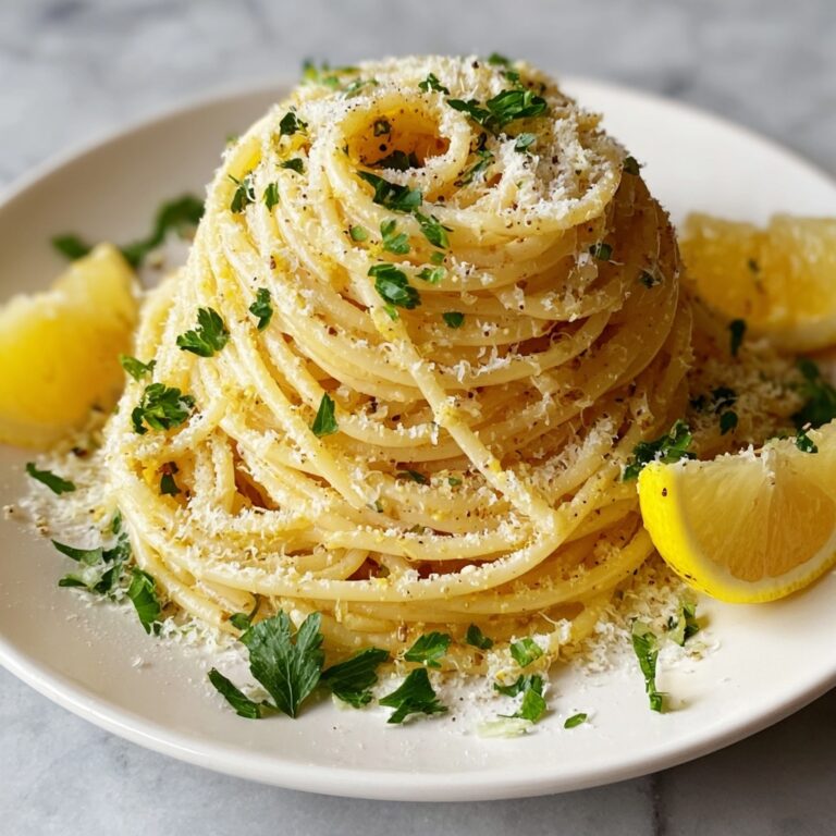 Lemon Butter Garlic Pasta Recipe