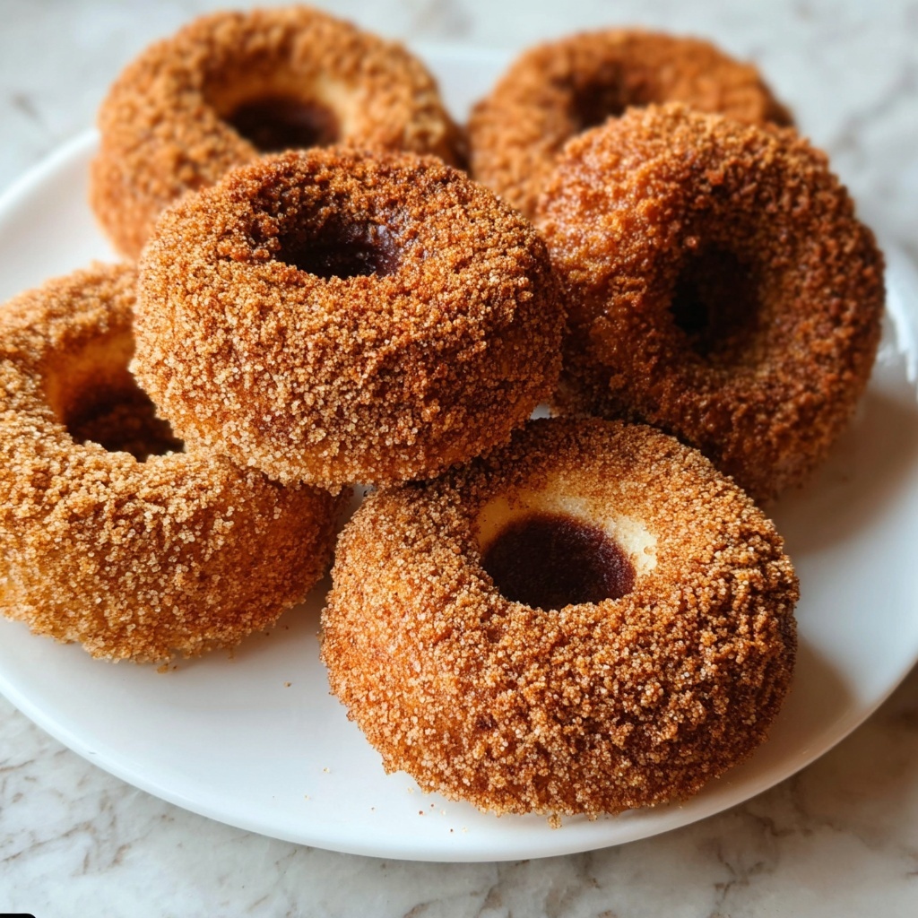 Baked Cinnamon Crumb Donuts Recipe - Recipe Image