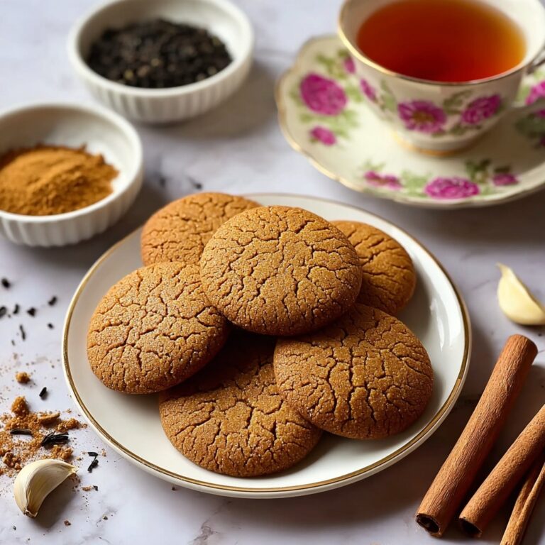 Spiced Baked Chai Tea Cookies Recipe