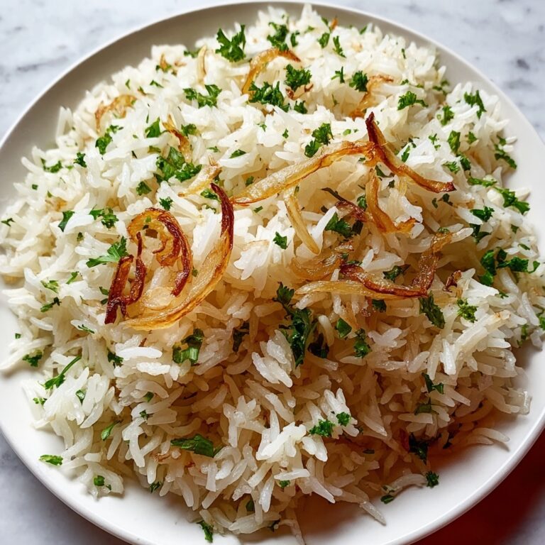 Buttery Onion Rice Recipe