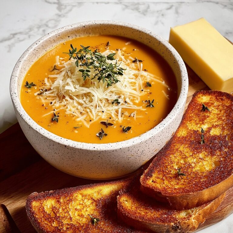 Creamy Keto Butternut Squash Soup with Grilled Cheese Recipe