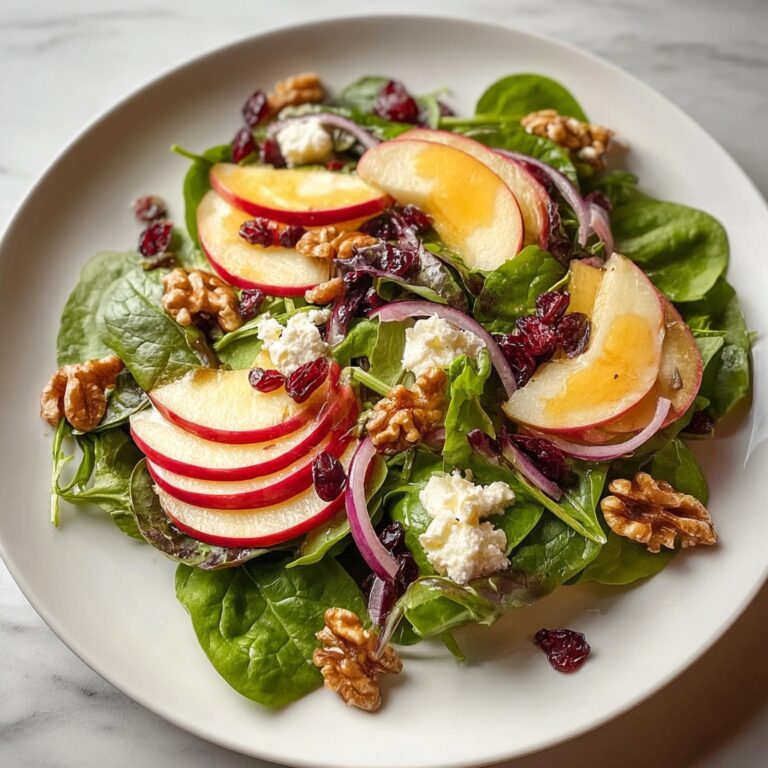 Autumn Harvest Honeycrisp Apple and Feta Salad Recipe