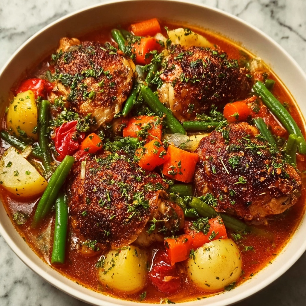 Hearty Chicken and Vegetable Stew Recipe - Recipe Image