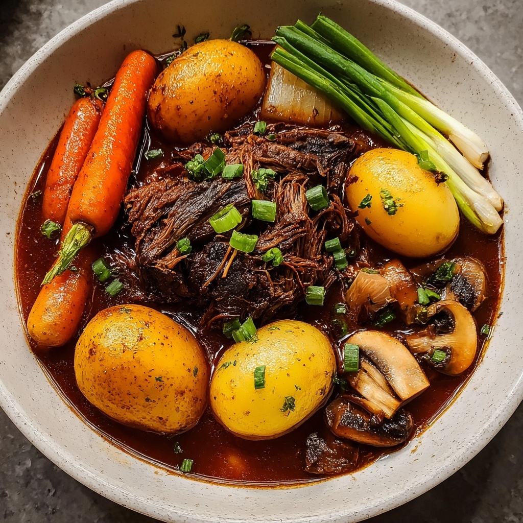 Korean Style Pot Roast Recipe - Recipe Image
