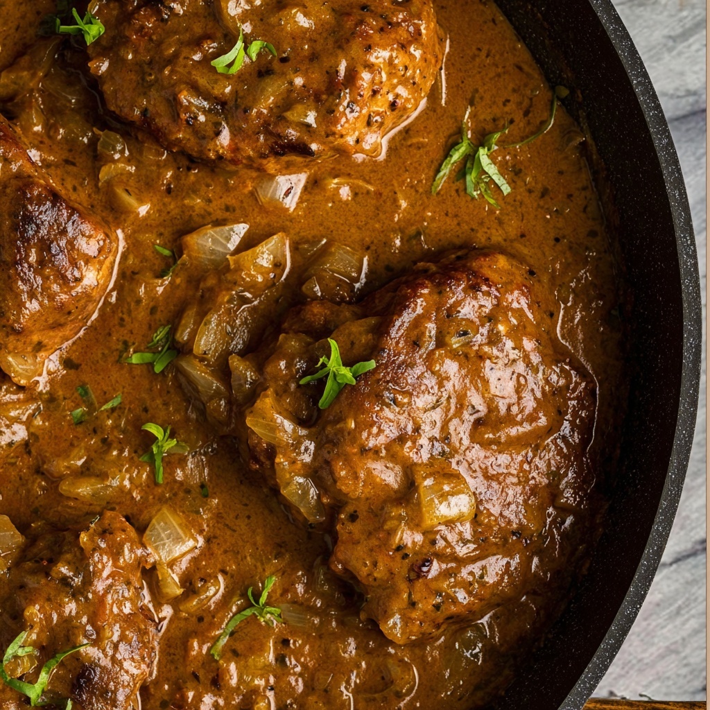 Smothered Pork Chops Recipe - Recipe Image