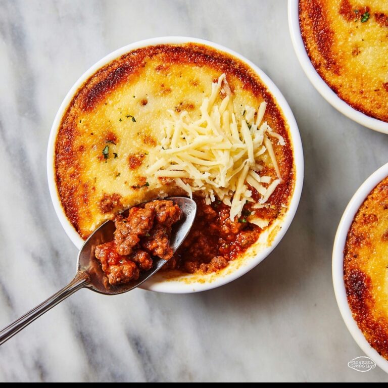 Chili Pot Pie with Cornbread Crust Recipe