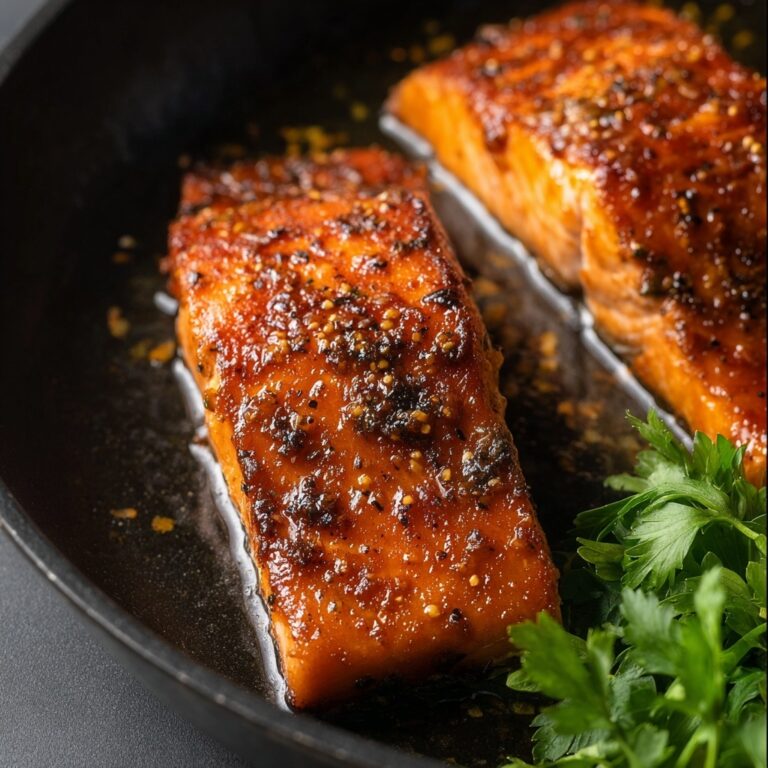 Honey Glazed Salmon Recipe