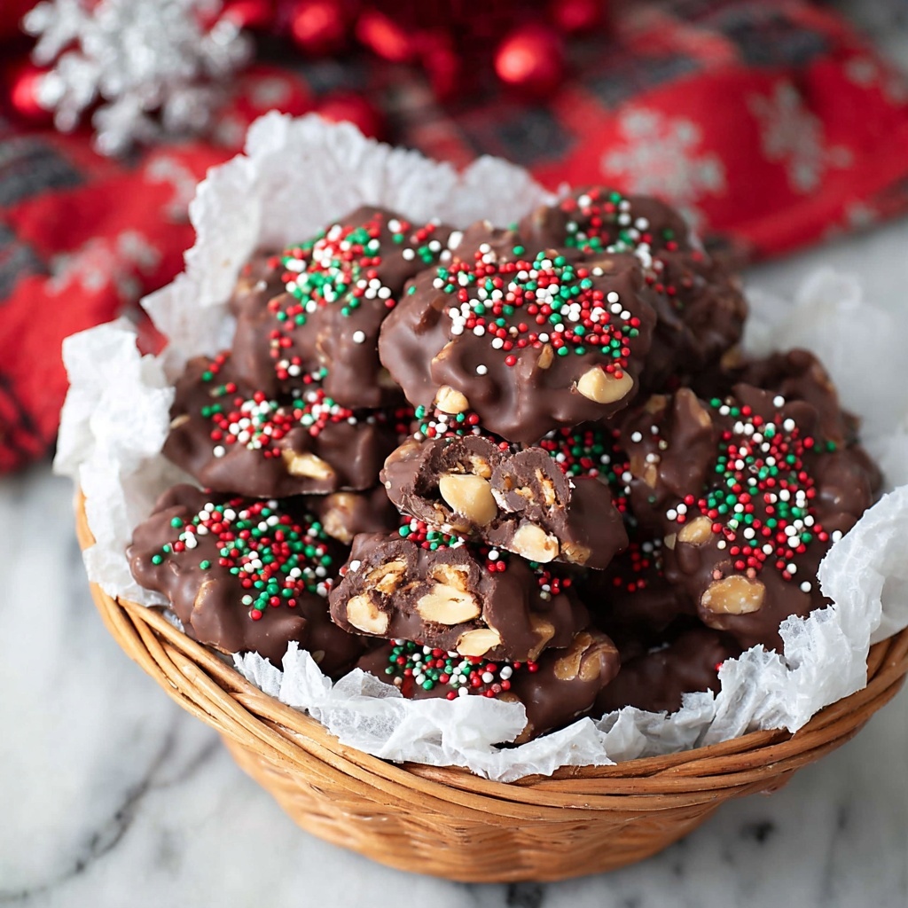 Crockpot Candy with Mixed Nuts and Chocolate Recipe - Recipe Image