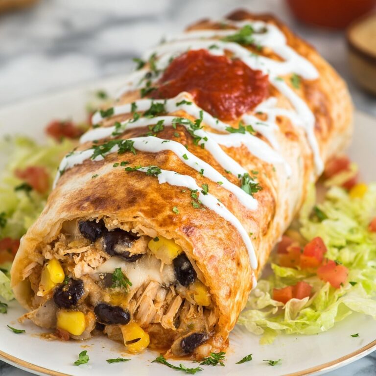 Chicken Chimichanga Recipe