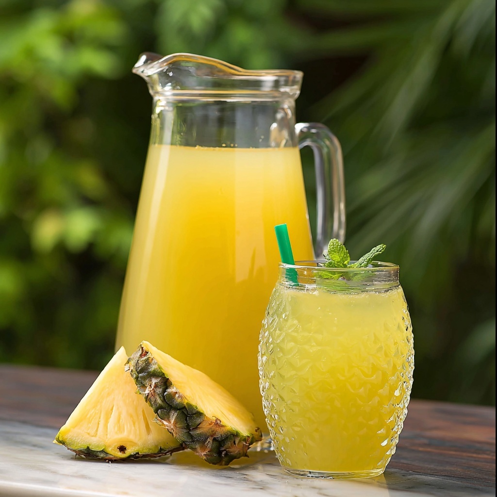 Pineapple Lemonade Recipe - Recipe Image