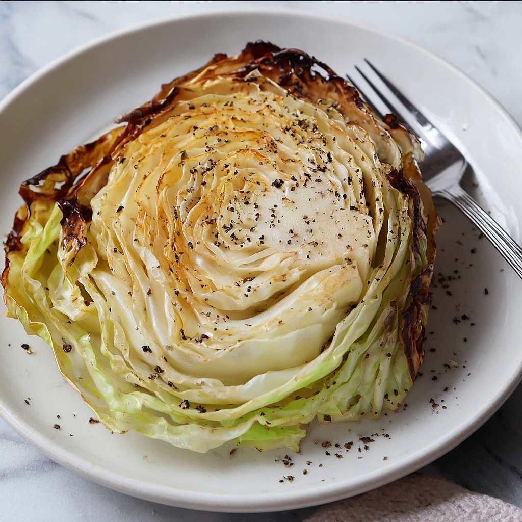Baked Cabbage Steaks Recipe - Recipe Image